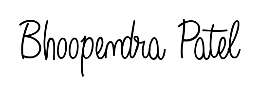 Design your own signature with our free online signature maker. With this signature software, you can create a handwritten (Angelique-Rose-font-FFP) signature for name Bhoopendra Patel. Bhoopendra Patel signature style 5 images and pictures png