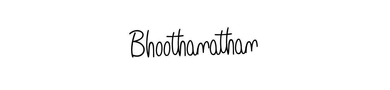 You should practise on your own different ways (Angelique-Rose-font-FFP) to write your name (Bhoothanathan) in signature. don't let someone else do it for you. Bhoothanathan signature style 5 images and pictures png