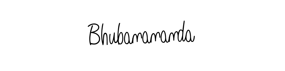 Design your own signature with our free online signature maker. With this signature software, you can create a handwritten (Angelique-Rose-font-FFP) signature for name Bhubanananda. Bhubanananda signature style 5 images and pictures png