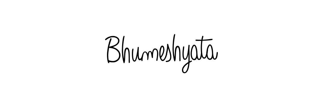 How to Draw Bhumeshyata signature style? Angelique-Rose-font-FFP is a latest design signature styles for name Bhumeshyata. Bhumeshyata signature style 5 images and pictures png