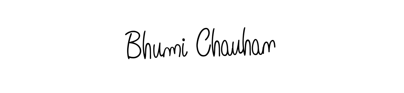 if you are searching for the best signature style for your name Bhumi Chauhan. so please give up your signature search. here we have designed multiple signature styles  using Angelique-Rose-font-FFP. Bhumi Chauhan signature style 5 images and pictures png