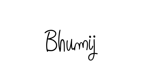 How to make Bhumij signature? Angelique-Rose-font-FFP is a professional autograph style. Create handwritten signature for Bhumij name. Bhumij signature style 5 images and pictures png