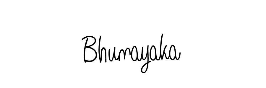 How to Draw Bhunayaka signature style? Angelique-Rose-font-FFP is a latest design signature styles for name Bhunayaka. Bhunayaka signature style 5 images and pictures png