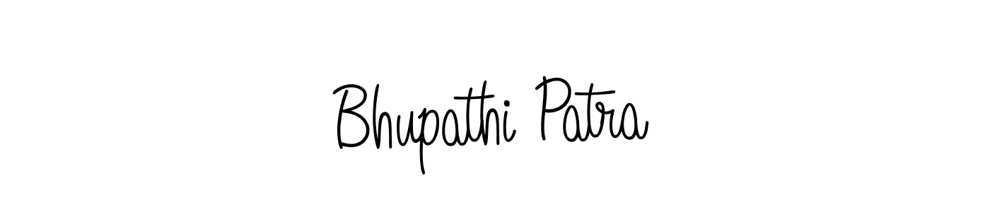 The best way (Angelique-Rose-font-FFP) to make a short signature is to pick only two or three words in your name. The name Bhupathi Patra include a total of six letters. For converting this name. Bhupathi Patra signature style 5 images and pictures png