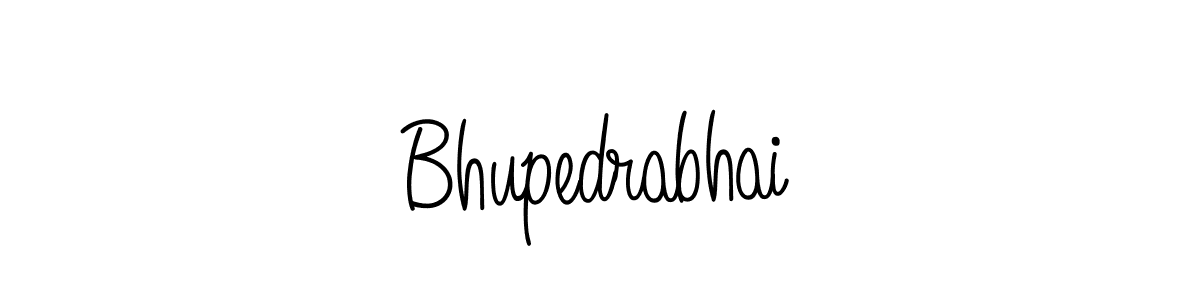 Design your own signature with our free online signature maker. With this signature software, you can create a handwritten (Angelique-Rose-font-FFP) signature for name Bhupedrabhai. Bhupedrabhai signature style 5 images and pictures png
