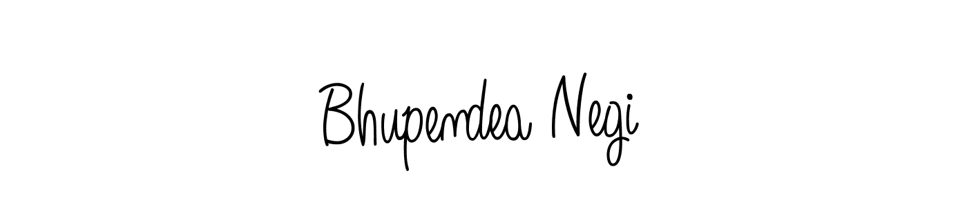 Also we have Bhupendea Negi name is the best signature style. Create professional handwritten signature collection using Angelique-Rose-font-FFP autograph style. Bhupendea Negi signature style 5 images and pictures png