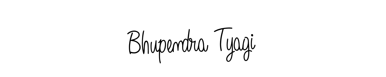 Make a beautiful signature design for name Bhupendra Tyagi. With this signature (Angelique-Rose-font-FFP) style, you can create a handwritten signature for free. Bhupendra Tyagi signature style 5 images and pictures png