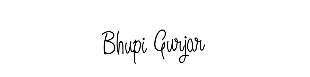 Angelique-Rose-font-FFP is a professional signature style that is perfect for those who want to add a touch of class to their signature. It is also a great choice for those who want to make their signature more unique. Get Bhupi Gurjar name to fancy signature for free. Bhupi Gurjar signature style 5 images and pictures png