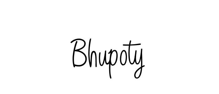 How to make Bhupoty signature? Angelique-Rose-font-FFP is a professional autograph style. Create handwritten signature for Bhupoty name. Bhupoty signature style 5 images and pictures png