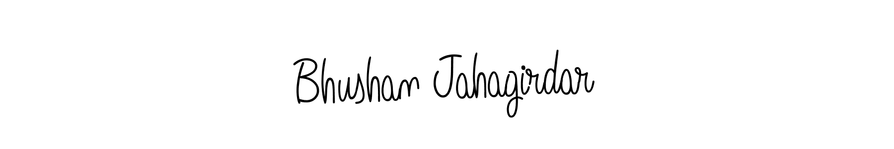 How to make Bhushan Jahagirdar name signature. Use Angelique-Rose-font-FFP style for creating short signs online. This is the latest handwritten sign. Bhushan Jahagirdar signature style 5 images and pictures png