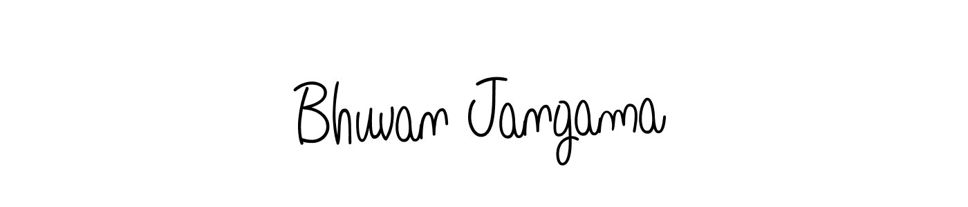 Angelique-Rose-font-FFP is a professional signature style that is perfect for those who want to add a touch of class to their signature. It is also a great choice for those who want to make their signature more unique. Get Bhuvan Jangama name to fancy signature for free. Bhuvan Jangama signature style 5 images and pictures png