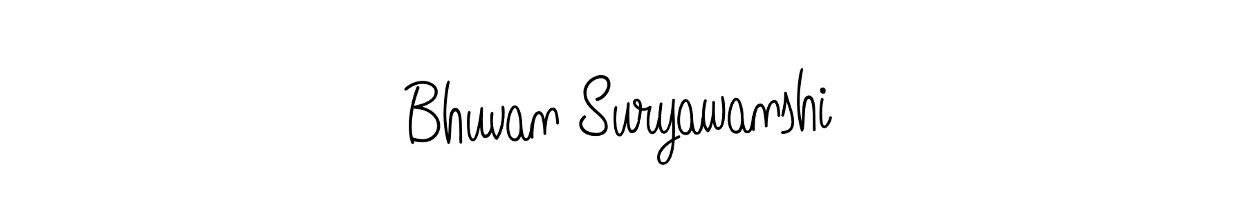 Angelique-Rose-font-FFP is a professional signature style that is perfect for those who want to add a touch of class to their signature. It is also a great choice for those who want to make their signature more unique. Get Bhuvan Suryawanshi name to fancy signature for free. Bhuvan Suryawanshi signature style 5 images and pictures png