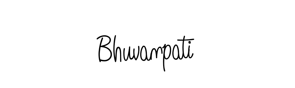 How to make Bhuvanpati name signature. Use Angelique-Rose-font-FFP style for creating short signs online. This is the latest handwritten sign. Bhuvanpati signature style 5 images and pictures png