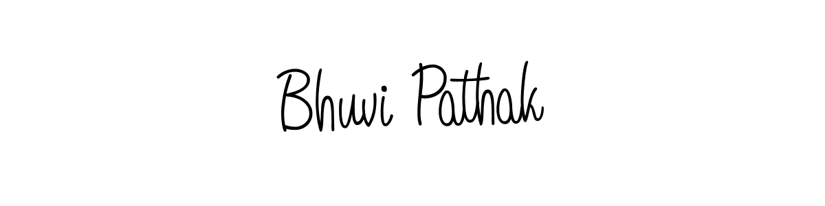 How to Draw Bhuvi Pathak signature style? Angelique-Rose-font-FFP is a latest design signature styles for name Bhuvi Pathak. Bhuvi Pathak signature style 5 images and pictures png