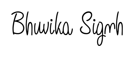 Enhance your business communications with Bhuvika Signh signature in Angelique-Rose-font-FFP lettering. Clean, modern, and universally compatible. Bhuvika Signh signature style 5 images and pictures png