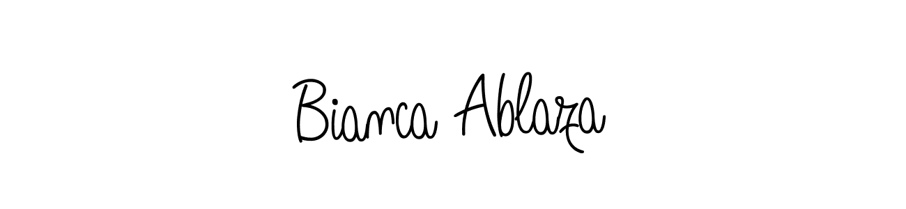 Similarly Angelique-Rose-font-FFP is the best handwritten signature design. Signature creator online .You can use it as an online autograph creator for name Bianca Ablaza. Bianca Ablaza signature style 5 images and pictures png