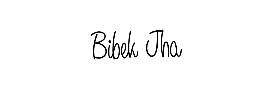 Make a beautiful signature design for name Bibek Jha. Use this online signature maker to create a handwritten signature for free. Bibek Jha signature style 5 images and pictures png