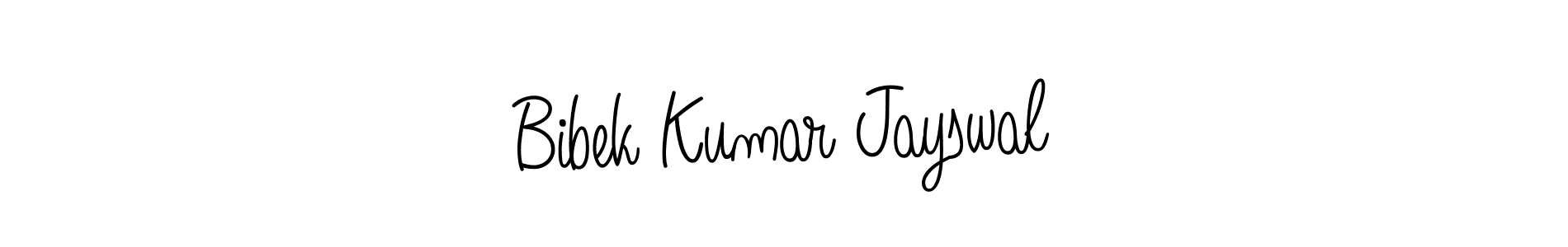 Make a short Bibek Kumar Jayswal signature style. Manage your documents anywhere anytime using Angelique-Rose-font-FFP. Create and add eSignatures, submit forms, share and send files easily. Bibek Kumar Jayswal signature style 5 images and pictures png