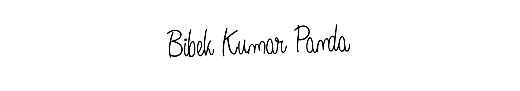 Also we have Bibek Kumar Panda name is the best signature style. Create professional handwritten signature collection using Angelique-Rose-font-FFP autograph style. Bibek Kumar Panda signature style 5 images and pictures png