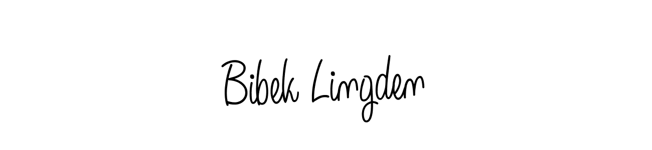 Make a short Bibek Lingden signature style. Manage your documents anywhere anytime using Angelique-Rose-font-FFP. Create and add eSignatures, submit forms, share and send files easily. Bibek Lingden signature style 5 images and pictures png