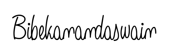 A modern signature idea for name Bibekanandaswain using Angelique-Rose-font-FFP font. Clean strokes and elegant curves make it stand out instantly. Bibekanandaswain signature style 5 images and pictures png