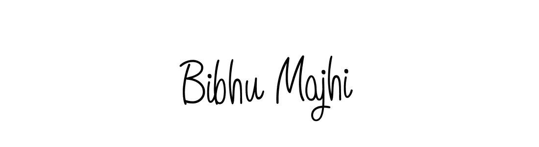 Bibhu Majhi stylish signature style. Best Handwritten Sign (Angelique-Rose-font-FFP) for my name. Handwritten Signature Collection Ideas for my name Bibhu Majhi. Bibhu Majhi signature style 5 images and pictures png