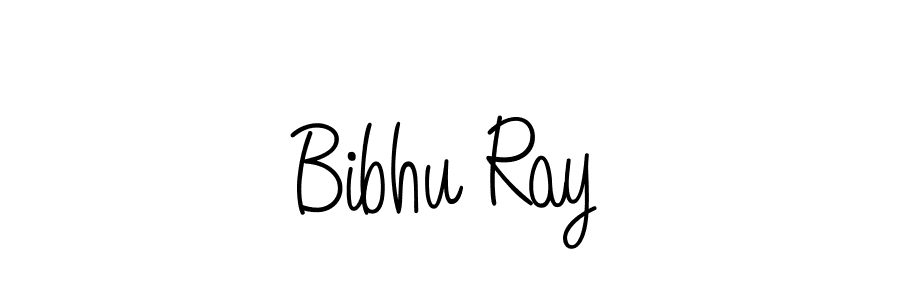 The best way (Angelique-Rose-font-FFP) to make a short signature is to pick only two or three words in your name. The name Bibhu Ray include a total of six letters. For converting this name. Bibhu Ray signature style 5 images and pictures png
