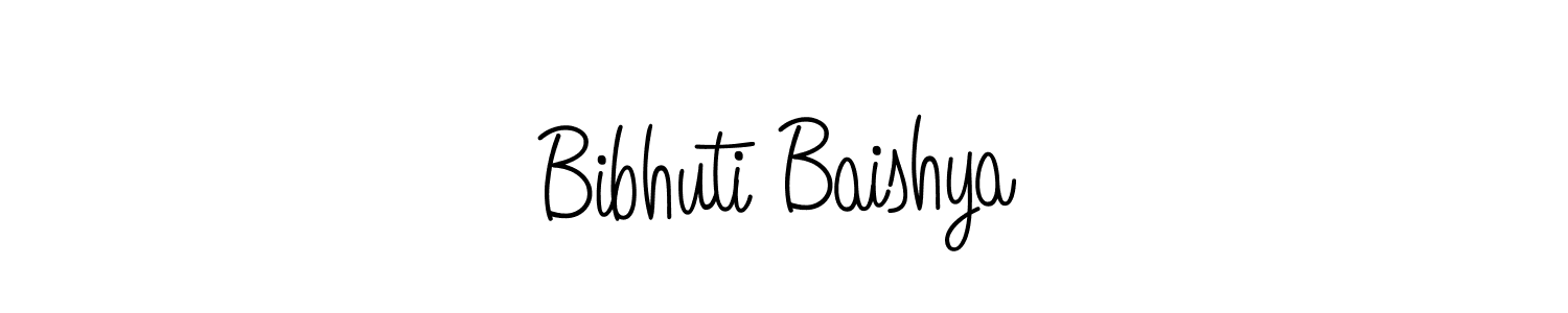 Design your own signature with our free online signature maker. With this signature software, you can create a handwritten (Angelique-Rose-font-FFP) signature for name Bibhuti Baishya. Bibhuti Baishya signature style 5 images and pictures png