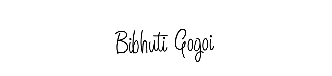 Make a short Bibhuti Gogoi signature style. Manage your documents anywhere anytime using Angelique-Rose-font-FFP. Create and add eSignatures, submit forms, share and send files easily. Bibhuti Gogoi signature style 5 images and pictures png