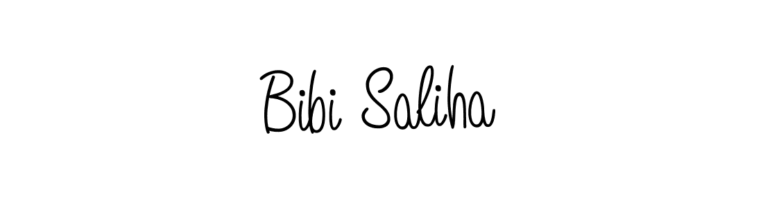 Best and Professional Signature Style for Bibi Saliha. Angelique-Rose-font-FFP Best Signature Style Collection. Bibi Saliha signature style 5 images and pictures png