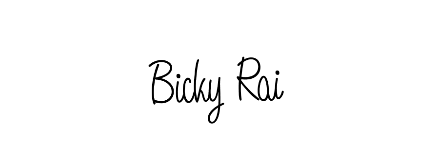 This is the best signature style for the Bicky Rai name. Also you like these signature font (Angelique-Rose-font-FFP). Mix name signature. Bicky Rai signature style 5 images and pictures png