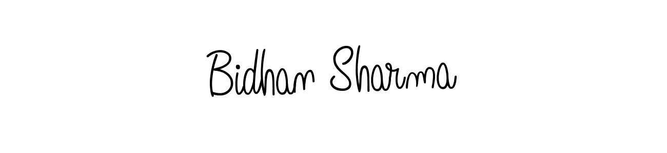 Best and Professional Signature Style for Bidhan Sharma. Angelique-Rose-font-FFP Best Signature Style Collection. Bidhan Sharma signature style 5 images and pictures png