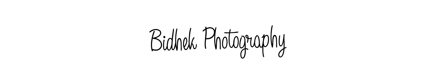 Also we have Bidhek Photography name is the best signature style. Create professional handwritten signature collection using Angelique-Rose-font-FFP autograph style. Bidhek Photography signature style 5 images and pictures png