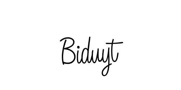 The best way (Angelique-Rose-font-FFP) to make a short signature is to pick only two or three words in your name. The name Biduyt include a total of six letters. For converting this name. Biduyt signature style 5 images and pictures png