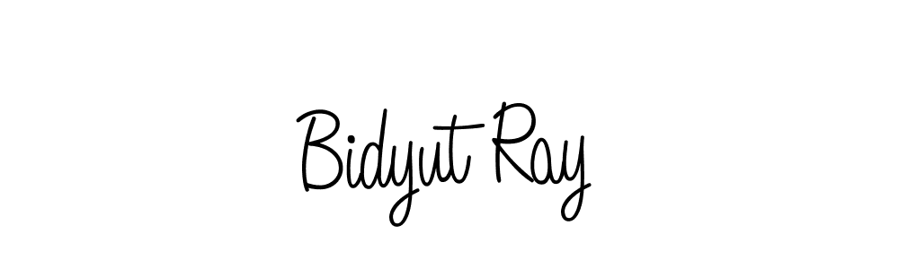 The best way (Angelique-Rose-font-FFP) to make a short signature is to pick only two or three words in your name. The name Bidyut Ray include a total of six letters. For converting this name. Bidyut Ray signature style 5 images and pictures png