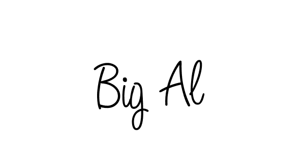 How to make Big Al signature? Angelique-Rose-font-FFP is a professional autograph style. Create handwritten signature for Big Al name. Big Al signature style 5 images and pictures png