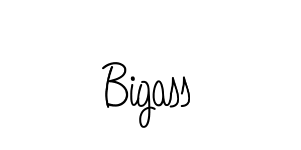 if you are searching for the best signature style for your name Bigass. so please give up your signature search. here we have designed multiple signature styles  using Angelique-Rose-font-FFP. Bigass signature style 5 images and pictures png