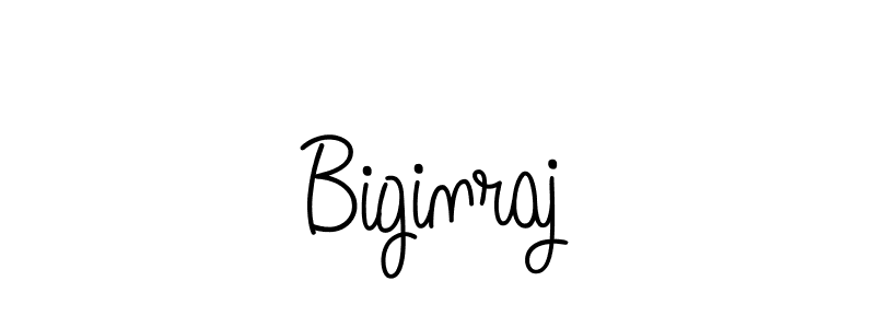 Make a beautiful signature design for name Biginraj. Use this online signature maker to create a handwritten signature for free. Biginraj signature style 5 images and pictures png