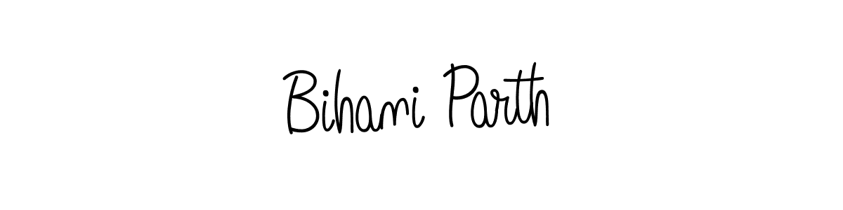 Best and Professional Signature Style for Bihani Parth. Angelique-Rose-font-FFP Best Signature Style Collection. Bihani Parth signature style 5 images and pictures png