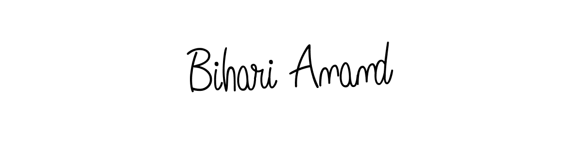 Similarly Angelique-Rose-font-FFP is the best handwritten signature design. Signature creator online .You can use it as an online autograph creator for name Bihari Anand. Bihari Anand signature style 5 images and pictures png