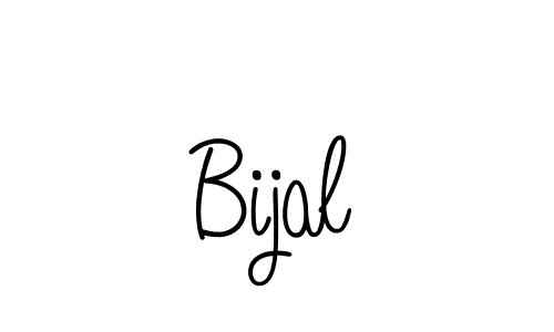 Bijal stylish signature style. Best Handwritten Sign (Angelique-Rose-font-FFP) for my name. Handwritten Signature Collection Ideas for my name Bijal. Bijal signature style 5 images and pictures png