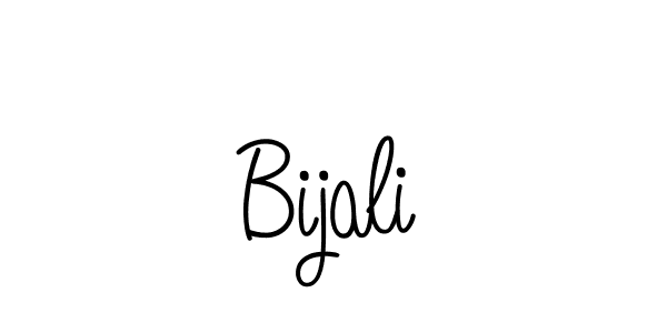 How to make Bijali name signature. Use Angelique-Rose-font-FFP style for creating short signs online. This is the latest handwritten sign. Bijali signature style 5 images and pictures png