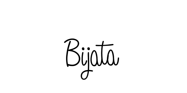 Create a beautiful signature design for name Bijata. With this signature (Angelique-Rose-font-FFP) fonts, you can make a handwritten signature for free. Bijata signature style 5 images and pictures png