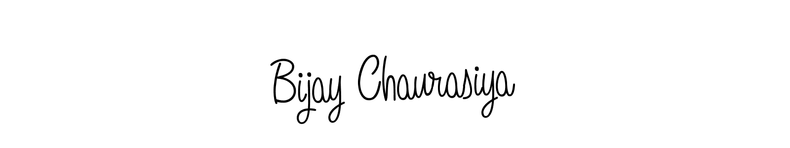 Also we have Bijay Chaurasiya name is the best signature style. Create professional handwritten signature collection using Angelique-Rose-font-FFP autograph style. Bijay Chaurasiya signature style 5 images and pictures png