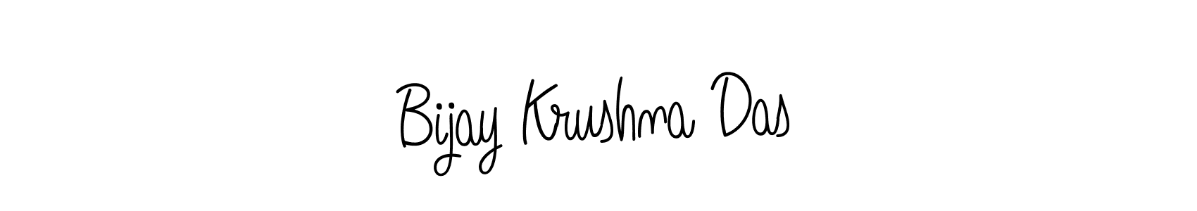 How to Draw Bijay Krushna Das signature style? Angelique-Rose-font-FFP is a latest design signature styles for name Bijay Krushna Das. Bijay Krushna Das signature style 5 images and pictures png