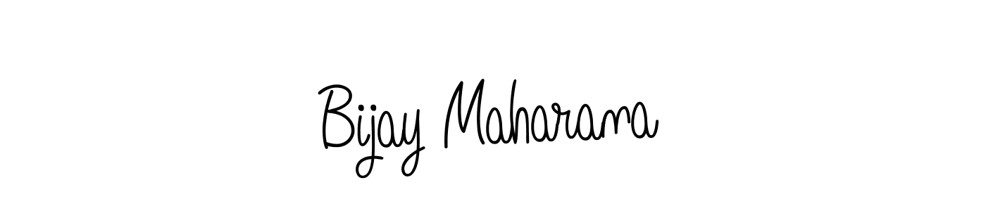 How to make Bijay Maharana signature? Angelique-Rose-font-FFP is a professional autograph style. Create handwritten signature for Bijay Maharana name. Bijay Maharana signature style 5 images and pictures png