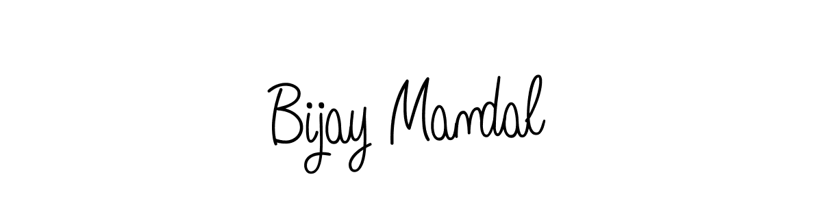 Make a short Bijay Mandal signature style. Manage your documents anywhere anytime using Angelique-Rose-font-FFP. Create and add eSignatures, submit forms, share and send files easily. Bijay Mandal signature style 5 images and pictures png