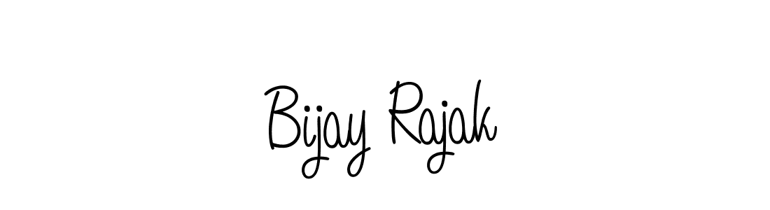 Make a beautiful signature design for name Bijay Rajak. With this signature (Angelique-Rose-font-FFP) style, you can create a handwritten signature for free. Bijay Rajak signature style 5 images and pictures png