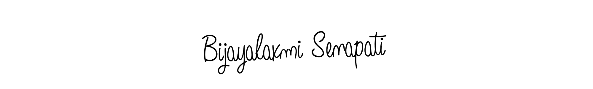 Create a beautiful signature design for name Bijayalaxmi Senapati. With this signature (Angelique-Rose-font-FFP) fonts, you can make a handwritten signature for free. Bijayalaxmi Senapati signature style 5 images and pictures png