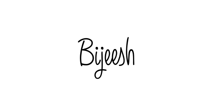 How to make Bijeesh signature? Angelique-Rose-font-FFP is a professional autograph style. Create handwritten signature for Bijeesh name. Bijeesh signature style 5 images and pictures png